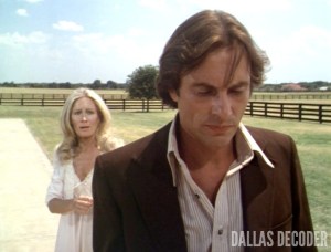Dallas, David Ackroyd, Gary Ewing, Joan Van Ark, Valene Ewing