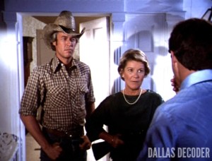 Barbara Bel Geddes, Dallas, Miss Ellie Ewing, Ray Krebbs, Steve Kanaly, Survival