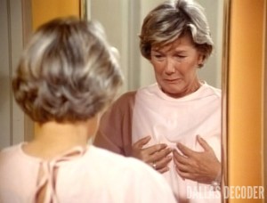 Barbara Bel Geddes, Dallas, Mastectomy Part 1, Miss Ellie Ewing