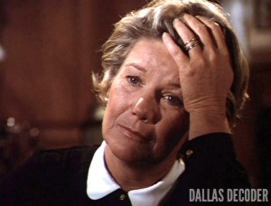 Barbara Bel Geddes, Dallas, John Ewing III Part 1, Miss Ellie Ewing