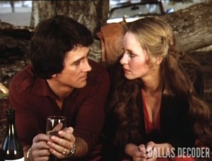 Bobby Ewing, Dallas, Francine Tacker, Jenna's Return, Jenna Wade, Patrick Duffy