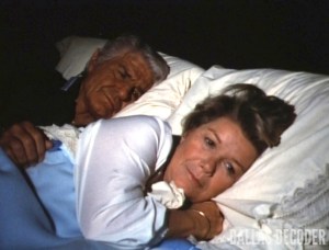 Barbara Bel Geddes, Dallas, Jim Davis, Jock Ewing, Power Play