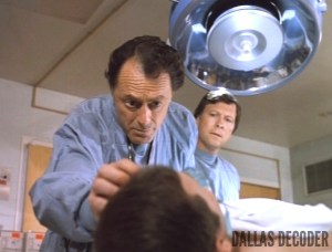 Dallas, Dr. Miles Pearson, No More Mr. Nice Guy Part 1, Peter Donat, Who Shot J.R.?