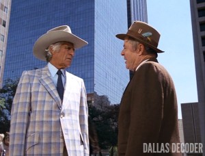 Amos Krebbs, Dallas, Fourth Son, Jim Davis, Jock Ewing, William Windom