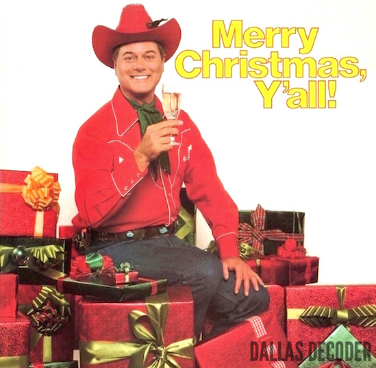 Christmas, Dallas, Larry Hagman, J.R. Ewing