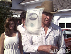 Bobby Ewing, Dallas, Jim Davis, Jock Ewing, Pam Ewing, Patrick Duffy, Victoria Principal, Reunion Part 2