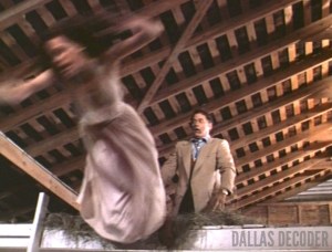Dallas, Barbecue, J.R. Ewing, Larry Hagman, Pam Ewing, Victoria Principal