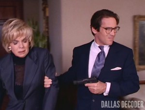 Dallas, Linda Gray, Peter Ellington, Philip Anglim, Sue Ellen Ewing