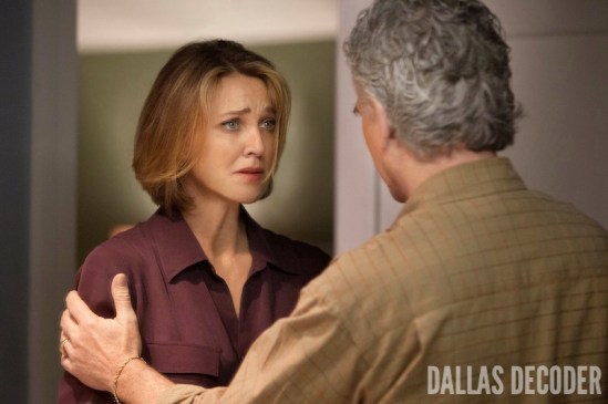 Ann Ewing, Bobby Ewing, Brenda Strong, Dallas, False Confessions, Patrick Duffy, TNT