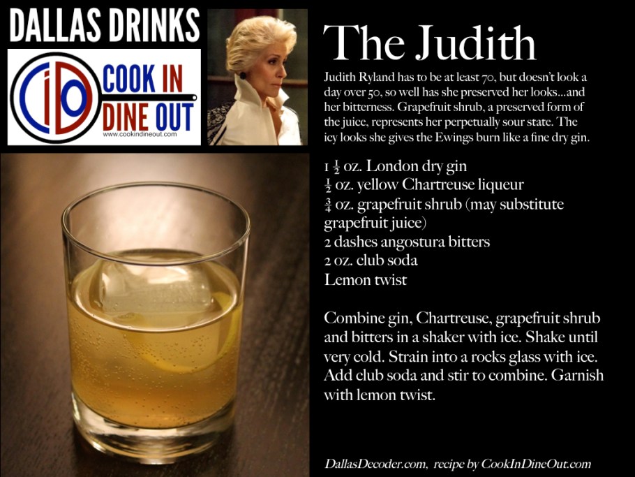 Dallas Drinks - The Judith