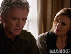Ann Ewing, Bobby Ewing, Brenda Strong, Dallas, Guilt and Innocence, Patrick Duffy, TNT