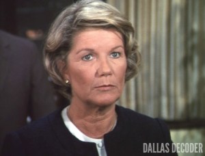 Barbara Bel Geddes, Dallas, Miss Ellie Ewing, Waterloo at Southfork