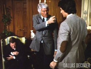 Bobby Ewing, Dallas, Jim Davis, Jock Ewing, J.R. Ewing, Larry Hagman, Patrick Duffy, Wheeler Dealer