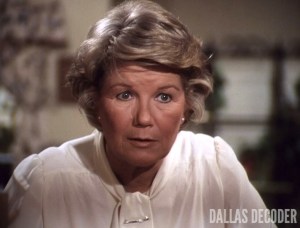 Barbara Bel Geddes, Dallas, Miss Ellie Ewing, Requiem