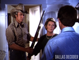 Barbara Bel Geddes, Dallas, Miss Ellie Ewing, Ray Krebbs, Steve Kanaly, Survival