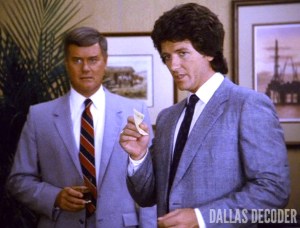 Bobby Ewing, Check and Mate, Dallas, Larry Hagman, J.R. Ewing, Patrick Duffy