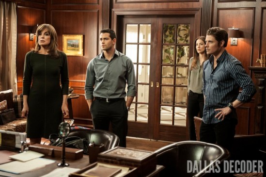 Christopher Ewing, Dallas, Jesse Metcalfe, John Ross Ewing, Josh Henderosn, Julie Gonzalo, Linda Gray, Pamela Barnes Ewing, Sue Ellen Ewing, TNT