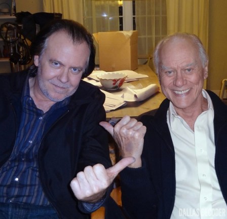 Page and Larry Hagman