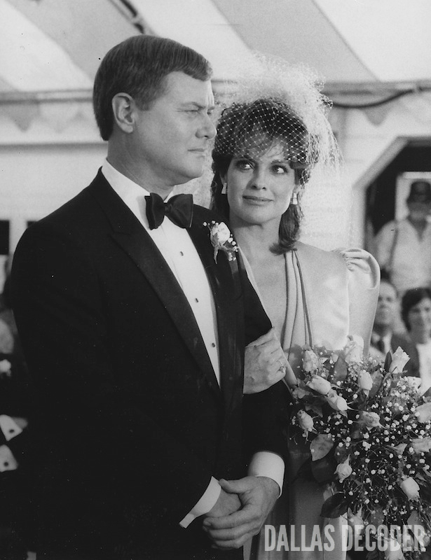 Dallas, J.R. Ewing, Larry Hagman, Linda Gray, Sue Ellen Ewing, Wedding