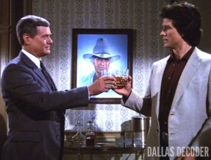 Bobby Ewing, Dallas, Jock's Will, J.R. Ewing, Larry Hagman, Patrick Duffy