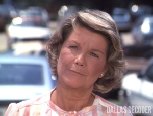 Barbara Bel Geddes, Dallas, Ewing Blues, Miss Ellie Ewing, 