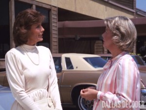 Barbara Bel Geddes, Dallas, Ewing Touch, Priscilla Pointer, Rebecca Wentworth