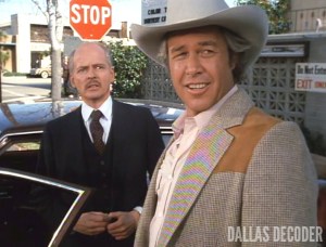 Ben Piazza, Dallas, Ray Krebbs, Steve Kanaly, Sting