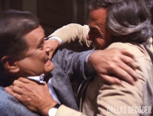 Dallas, Ewing Inferno, J.R. Ewing, Larry Hagman, Ray Krebbs, Steve Kanaly