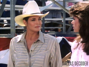 Dallas, Linda Gray, Mandy Winger, Deborah Shelton, Sue Ellen Ewing