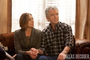 Ann Ewing, Bobby Ewing, Brenda Strong, Dallas, Patrick Duffy, TNT, Trial and Error