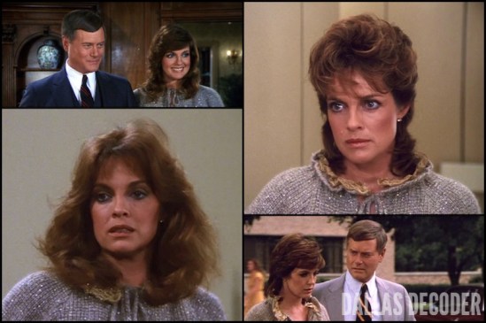 Changing of the Guard, Dallas, Goodbye Cliff Barnes, J.R. Ewing, Larry Hagman, Linda Gray, Sue Ellen Ewing