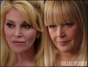 Afton Cooper, Audrey Landers, Charlene Tilton, Dallas, Lucy Ewing, TNT