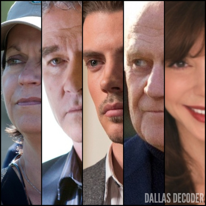 Cynthia Cidre, Josh Henderson, Ken Kercheval, Patrick Duffy, TNT, Victoria Principal