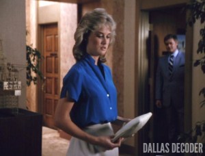 Dallas, Debbie Rennard, J.R. Ewing, Larry Hagman, Sly Lovegren, To Catch a Sly
