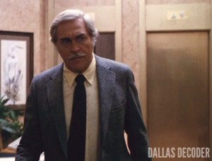 Clayton Farlow, Dallas, Howard Keel, Past Imperfect