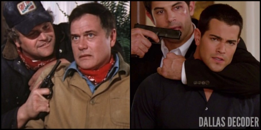 Blame Game, Christopher Ewing, Dallas, Jesse Metcalfe, J.R. Ewing, Larry Hagman, TNT, Winds of Vengeance
