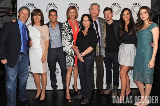 Brenda Strong, Cynthia Cidre, Dallas, Jesse Metcalfe, Jordana Brewster, Josh Henderson, Julie Gonzalo, Linda Gray, Michael M. Robin, Patrick Duffy