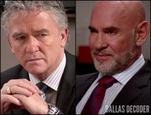 Bobby Ewing, Dallas, Harris Ryland, Mitch Pileggi, Patrick Duffy