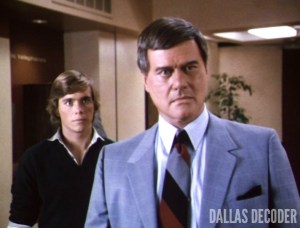 Christopher Atkins, Dallas, J.R. Ewing, Larry Hagman, Peter Richards, Where is Poppa?