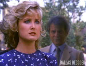 Cliff Barnes, Dallas, Deborah Rennard, Ken Kercheval, Sly
