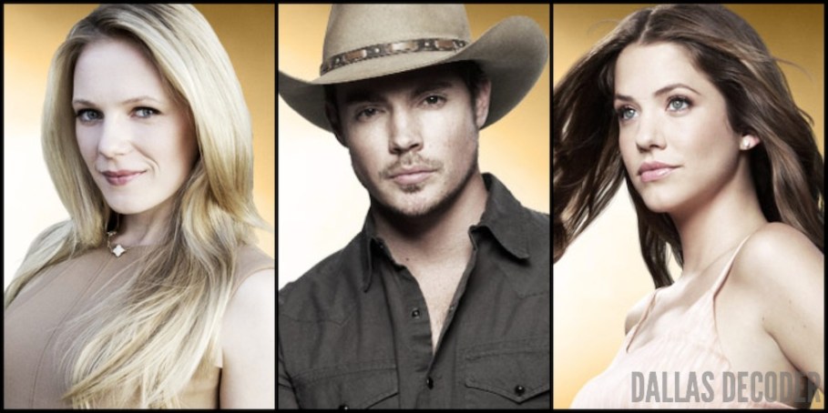 Dallas, Emma Bell, Emma Ryland, John Ross Ewing, Josh Henderson, Julie Gonzalo, Pamela Rebecca Barnes, Pamela Barnes Ewing, TNT
