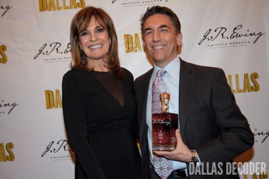 Linda Gray and Andy
