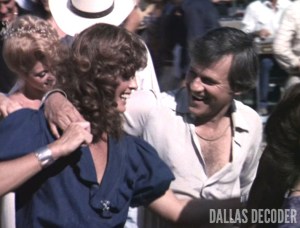 Cliff Barnes, Dallas, Ken Kercheval, Linda Gray, Sue Ellen Ewing
