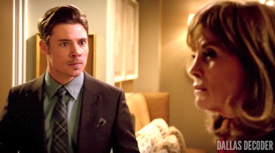 Dallas, John Ross Ewing, Josh Henderson, Like Father Like Son, Linda Gray, Sue Ellen Ewing, TNT
