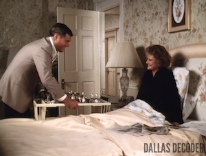Alexis Smith, Dallas, Jessica Montfort, J.R. Ewing, Larry Hagman