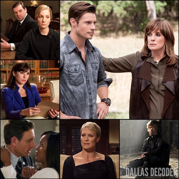 John Ross Ewing, Josh Henderson, Linda Gray, Sue Ellen Ewing, TNT