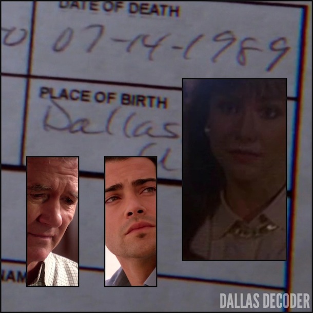 Bobby Ewing, Christopher Ewing, Dallas, Jesse Metcalfe, Margaret Michaels, Pam Ewing, Patrick Duffy, TNT