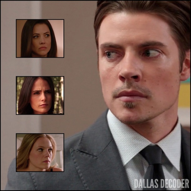 Dallas, Elena Ramos, Emma Bell, Emma Ryland, Jordana Brewster, John Ross Ewing, Josh Henderson, Julie Gonzalo, Pamela Rebecca Barnes Ewing, TNT