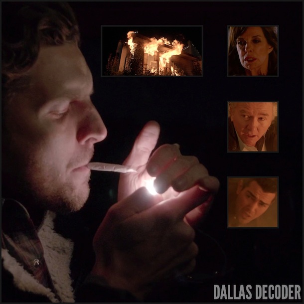 Bo McCabe, Bobby Ewing, Christopher Ewing, Dallas, Donny Boaz, Jesse Metcalfe, Linda Gray, Patrick Duffy, Sue Ellen Ewing, TNT