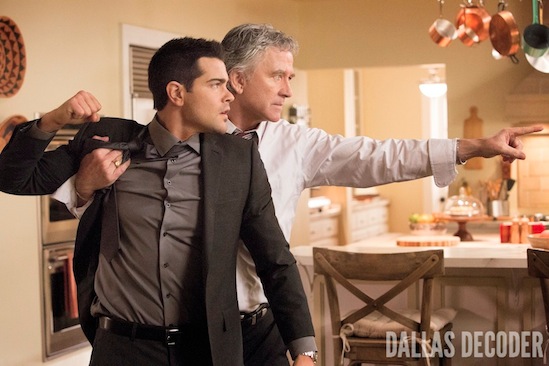 Bobby Ewing, Christopher Ewing, Dallas, Jesse Metcalfe, Patrick Duffy, TNT